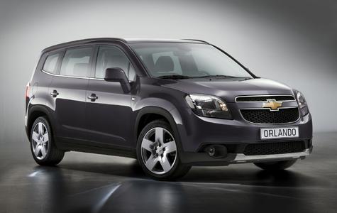 Der neue Familien Van Chevrolet Orlando