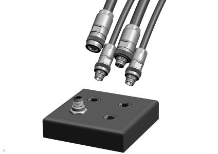 Whether locked internally or externally, with the new standardized PushPull locking system, M12 round connectors can now be quickly connected across markets