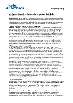 Pressemitteilung Keller & Kalmbach Marktneuheit eLogistics 7 2016.pdf