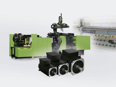 With the increased speed and power, Baumüller DS2 servo motors are optimized even further for plastics and rubber applications, as well as for printing, forming, and textile machines