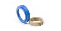 3D printed gaskets 3D printed gaskets out of PEEK Natural and PEEK Blue