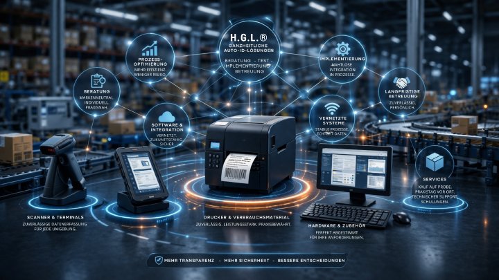 Mehr als Drucker und Scanner: Das volle Auto-ID Service-Spektrum