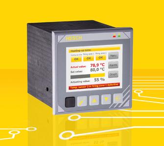 The new multifunctional controller from HESCH is a compact control device which can even replace a PLC thanks to its default intelligence