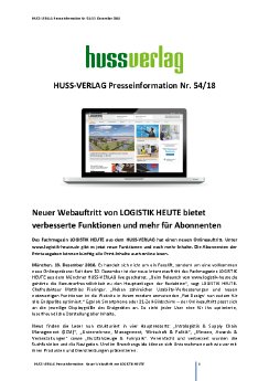 Presseinformation_54_HUSS_VERLAG_Neuer Webauftritt von LOGISTIK HEUTE .pdf