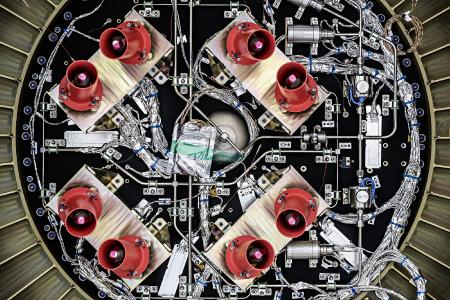 More than: 1,500 connectors, 46,000 contacts, 4,400 cable segments, 330 drawings - Cabling of the Airbus satellite EarthCARE with Aucotec's Engineering Base (source: Airbus DS GmbH)