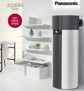 Panasonic Warmwasser Wärmepumpe ©Panasonic