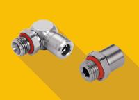 Die spezielle Dichtungstechnik des Eisele-Programms 17A mit zwei Dichtungen aus FKM kann Gasinnendrücken bis 24 bar und Vakuum bis -0,95 bar standhalten