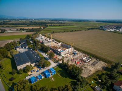 Wasserwerk Moos im Bau ©Caverion GmbH