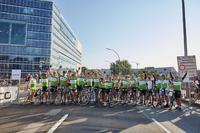 Vor dem Start: Das Schüco Sports Team im Startblock, Foto: Schüco International KG