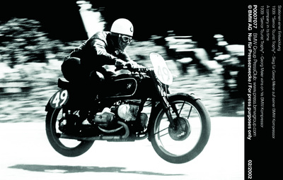 A company in its time, 1939: "Senior Tourist Trophy" - Georg Meier wins on his BMW Kompressor (03/2002)