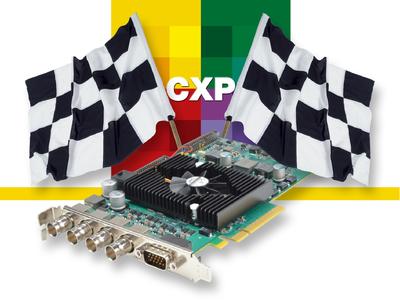 CoaXPress ready: High-Speed Image Processing with Matrox Radient eV CXP Framegrabber for high resolution and high-speed cameras