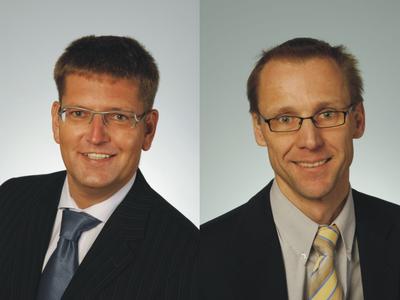CEO Holger Volpert (46) and COO Martin Rambacher (44) manage the renamed KBA-MetroPrint AG