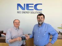 The lucky winner received the revolutionary Myo™ armband as a gift