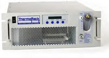Rackmount Recirculating Chillers with -10 to 70 °C Ambient Range for Laser, Analytical and Defense Applications