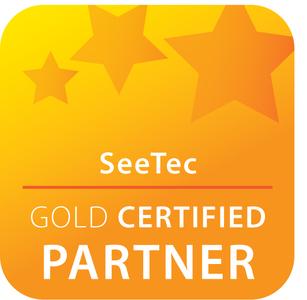 Logo "SeeTec Gold Certified Partner"
