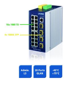 Spectra IGS-6325 16T4S 20 Port Switch