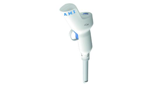 Ergonomisches & effizientes Morcellieren mit dem neuen i-Cut von A.M.I. (Bild: A.M.I. GmbH)