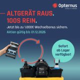 Geben Sie uns Ihr altes Spleißgerät (Mindestalter 1 Jahr, es muss sich noch einschalten lassen) und wir schreiben Ihnen bis zu 1000,- Euro gut.