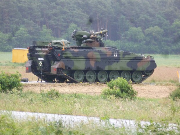 Rheinmetall integrates MELLS antitank guided missile into Marder