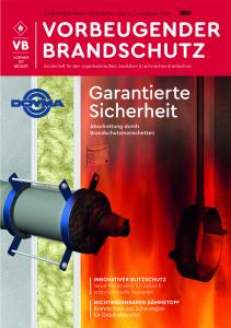 Titelbild VB Vorbeugender Brandschutz 2019