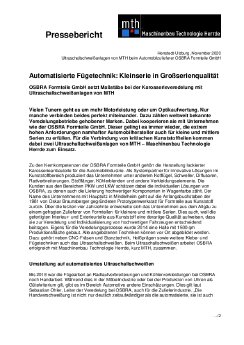 MTH Pressebericht Ultraschallschweissanlage OSBRA Formteile.pdf