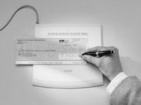 Unterschriftenerfassung auf Schreibtablett mit Druckstufendifferenzierung