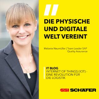 Melanie Neumüller, Team Leader SAP Quality Assurance bei SSI Schäfer
