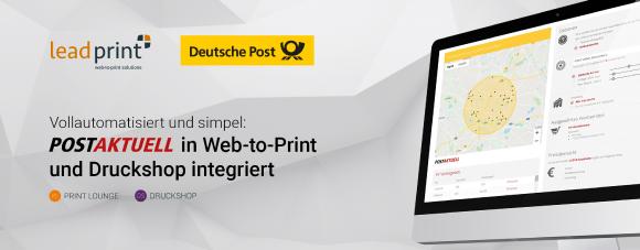 Web-to-Print-Marktführer kooperiert mit der Deutschen Post
