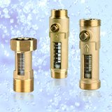 Mit den neuen Durchflussmessern DFM von AFRISO ist der hydraulische Abgleich durch einfaches Einregulieren einzelner Anlagenteile oder der gesamten Anlage ohne Diagramme, Tabellen und Messgeräte durchführbar