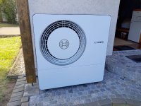 Beispielfoto: private Wärmepumpe von Bosch