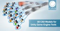 Over 500 CADENAS manufacturer catalogs available for Unity Game-Engine users