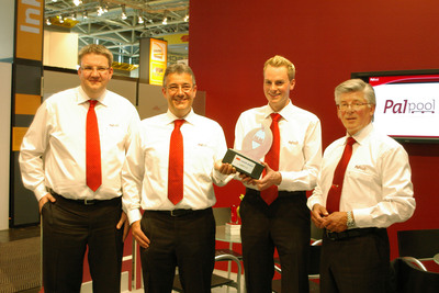 Das Palpool Team mit Lars Nettelstroth, Frank Bücker, Daniel Roer, Manfred Dolge