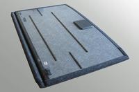 High-quality trunk load floor with minimized warpage and low weight