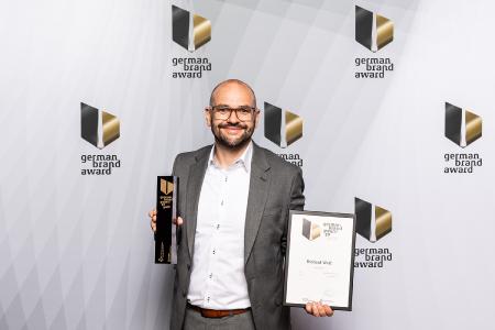 Richard Wolf erhält Auszeichnungen als "Digital Brand of the Year" beim German Brand Award 2019