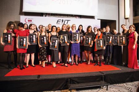 Die Gewinnerinnen der "Women of the Year Awards" auf dem Fachkongress für Frauen in der IT-Branche / Foto: Vogel IT-Akademie