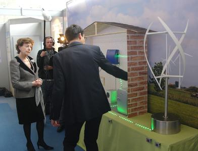Ms Neelie Kroes, vice president of the European commission, at CeBIT