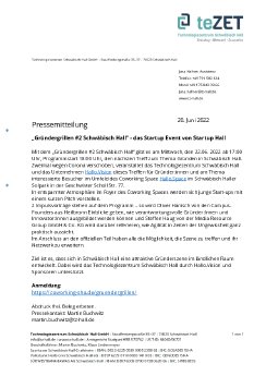 2022-06-22_PM_Technologiezentrum_SHA_Vorab_zu_Gründergrillen.pdf