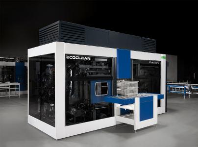 Ein großes Chargenmaß, Details zu Minimierung unproduktiver Nebenzeiten sowie innovative verfahrenstechnische Lösungen sorgen bei der EcoCcore für reduzierte Stückkosten bei gleichzeitig verbesserter Reinigungsqualität (Bildquelle: Ecoclean GmbH)