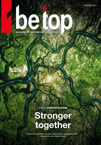 "Stronger together": The algorithm of the forest shows how important the networking of actors, processes and information is. The new edition of "be top" looks in depth at this kind of relationship. It is now also available as an online magazine for mobile reading and with exclusive additional content / Rittal GmbH & Co. KG