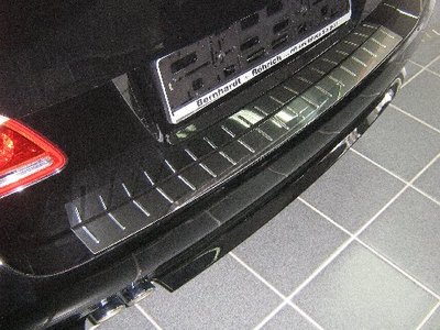 BMW E61 estate stainless steel bumper protection from JMS