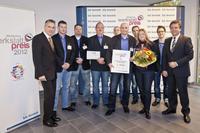 1. Platz des Deutschen Werkstattpreises 2012: Das Team von Fahrzeugtechnik Gembe 