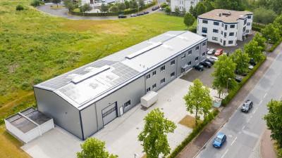 Der Neubau auf dem Firmengelände der SABO Elektronik GmbH bietet viel Platz und ebnet den Weg für weiteres Wachstum