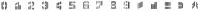 CMC7 Font