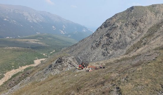 Silver47-Dorado-Drilling-at-the-2025-seasons-first-drill-hole-at-the-Red-Mountain-Project.webp