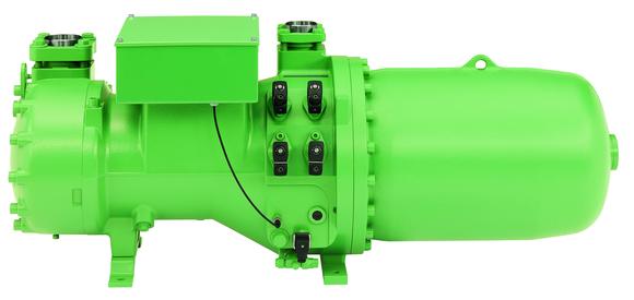 CS.3 Kompaktschraubenverdichterserie mit verbesserter Energieeffizienz / Foto: BITZER Kühlmaschinenbau GmbH