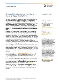 Dentsply Sirona_PR_Dentsply Sirona Leadership Team Joins Hands to Create Healthy Smiles_230629.pdf