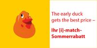 10 % Sommerrabatt auf alle [i]-match-Softwaremodule