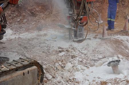 Bohrung auf dem Arcadia-Projekt; Foto: Prospect Resources