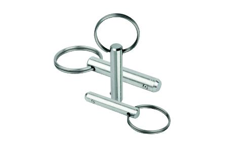 KIPP Steckbolzen mit Schlüsselring