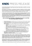 KNDS ANNOUNCES INTENTION TO PROCEED WITH AN IPO TO SUPPORT ITS LONG-TERM GROWTH STRATEGY